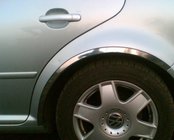 Renault Sandero 2013-2022 Radlaufleisten Edelstahl (4 Stk) 2013-2016 Foto 1