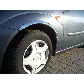 Radlaufverkleidungen (4 Stk, Edelstahl) Ford Focus I 1998-2005 Foto 1