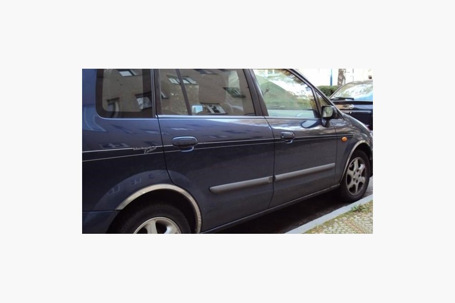 Mazda Premacy 1999-2005 Radlaufleisten Edelstahl (4 Stk) Image