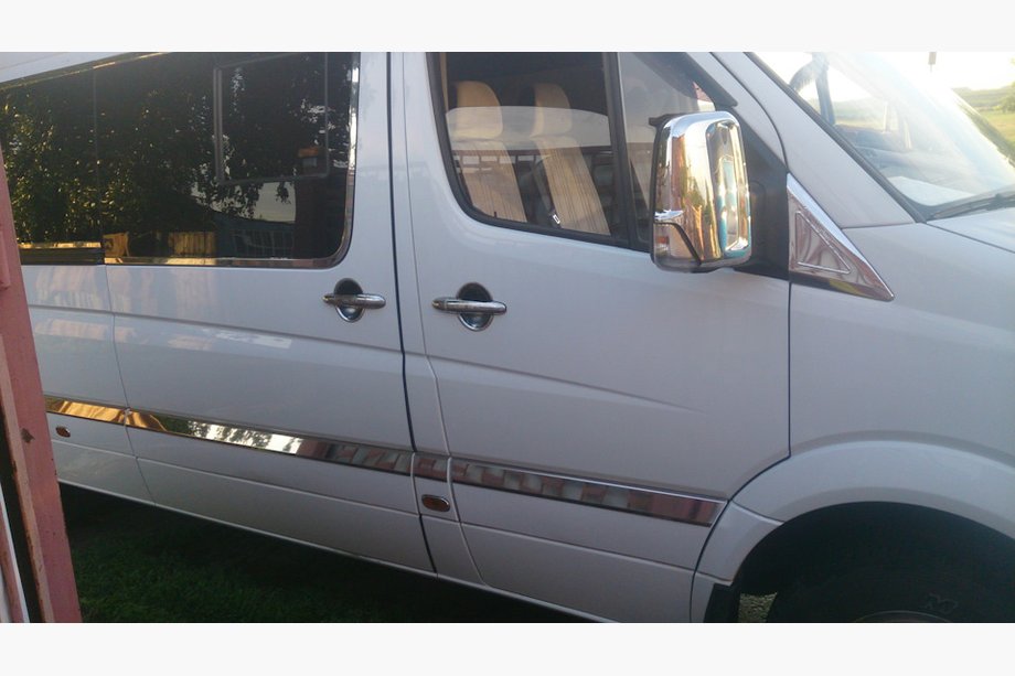 Mercedes Sprinter W906 2006–2018 Spiegelabdeckungen Chrom (2 Stk) Foto 15