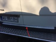 Mercedes Sprinter W906 2006–2018 Heckstoßstangenschutz MATTE (Omsa, Edelstahl) Foto 2