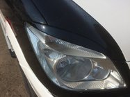 Mercedes Sprinter W906 2006–2018 Scheinwerferblenden Gerade (schwarz, ABS, 2006-2013) Schwarz Matt Foto 2