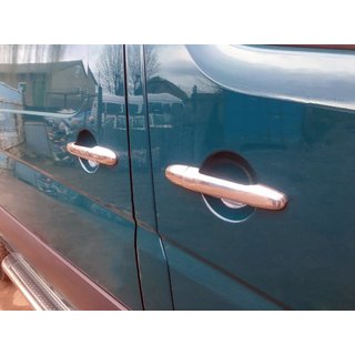 Chrom Türgriffblenden (4 Stk, Edelstahl) Mercedes Sprinter W906 2006–2018 Foto 4