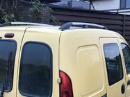 Renault Kangoo 1998-2008 Dachreling Chrom Standardbasis, Kunststofffüße Foto 1