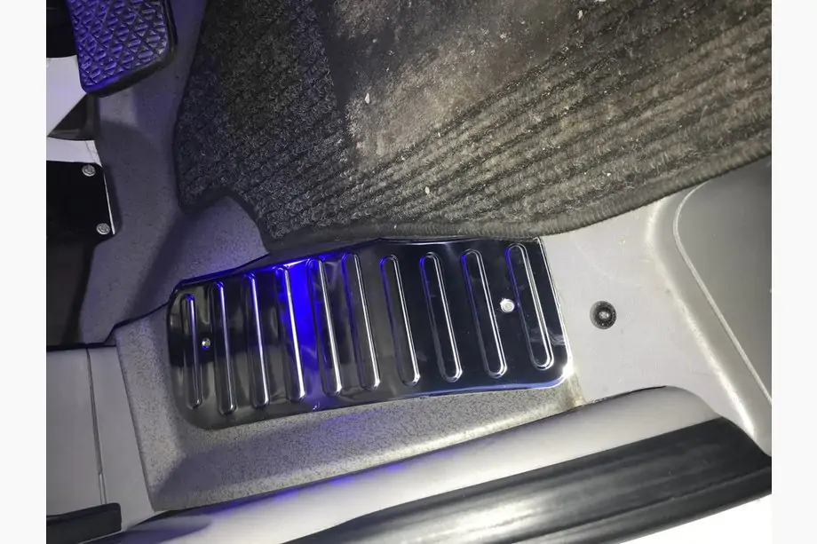 Volkswagen Crafter 2006-2016 Einstiegsleisten Abdeckung (Edelstahl) Image