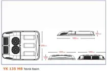 Mercedes Sprinter W901/902/903/904/905 1995–2006 Dachklimaanlage 13.5 kW (Monoblock) Foto 3
