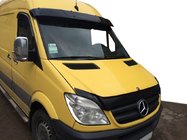 Mercedes Sprinter W906 2006–2018 Frontscheibenblende auf Rahmen V1 (schwarz glanz, 5mm) Foto 1