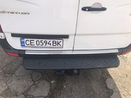 Mercedes Sprinter W906 2006–2018 Heckstoßstangenschutz MATTE (Omsa, Edelstahl) Foto 3