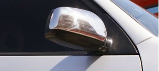Chery Tiggo 1 2005-2016 Spiegelabdeckungen Chrom (2 Stk.) Omsa - Italienischer Stahl Foto 2