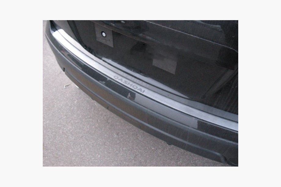 Nissan Qashqai 2007-2010 Heckstoßstangenschutz Nataniko (Edelstahl) Image