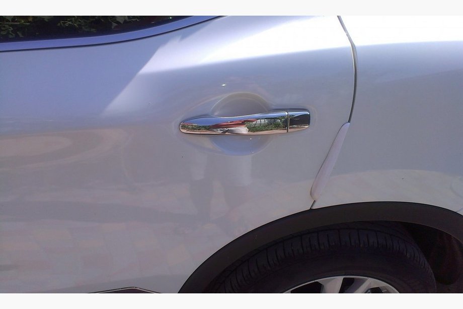 Nissan X-trail T32/Rogue 2014-2021 Chrom Türgriffblenden (4 Stk., Edelstahl) Mit Chip, Carmos - Türkischer Stahl Image
