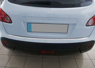 Nissan Qashqai 2010-2014 Heckstoßstangenabdeckung OmsaLine Edelstahl Matt, Standardbasis Foto 1