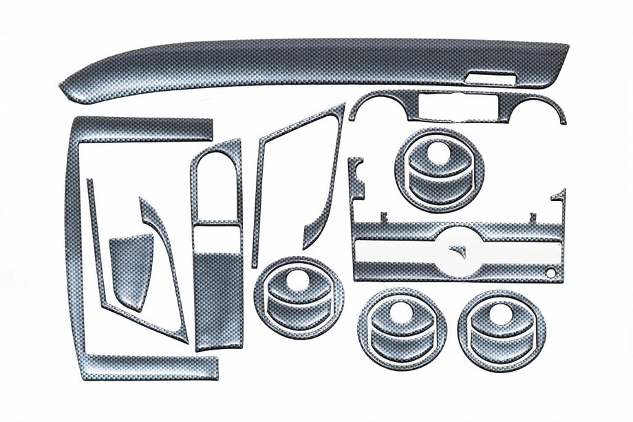 Chevrolet Aveo T250 2005-2011 Armaturenbrett Abdeckungen (Großes Set) Image