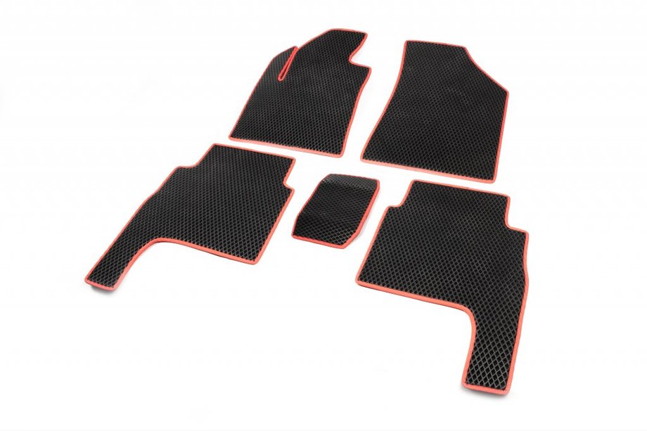 Hyundai Santa Fe 2 2006-2012 EVA Fußmatten (schwarz) 2006-2010 Image