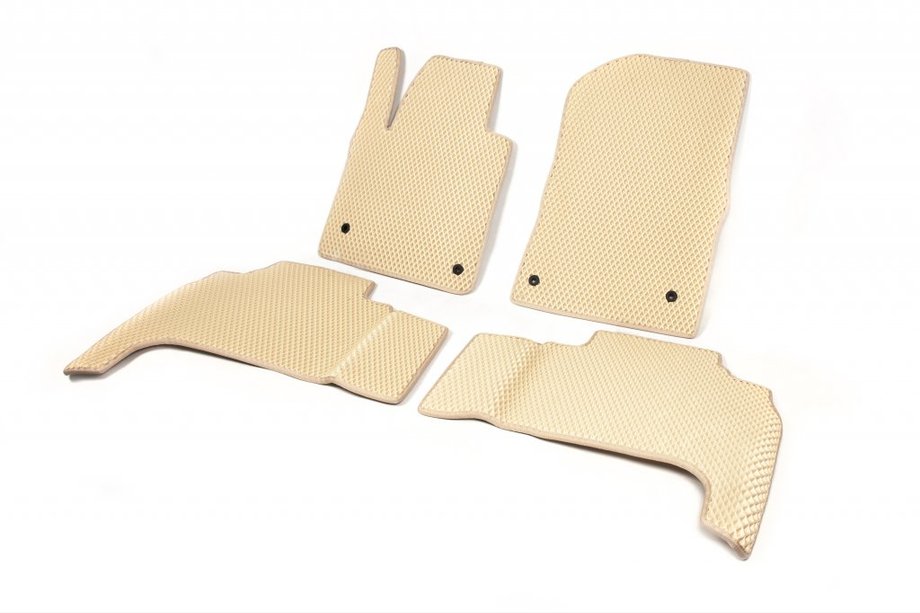 Lexus LX570/450d 2008-2022 EVA Fußmatten Polyurethan (2008-2012, beige) Image