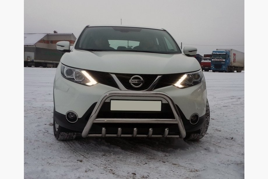 Nissan Qashqai 2014-2021 Frontbügel WT003 (Edelstahl) Image