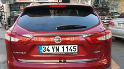 Nissan Qashqai 2014-2021 Kofferraumleiste Edelstahl Foto 5