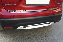 Nissan Qashqai 2014-2021 Kofferraumleiste Edelstahl Foto 1