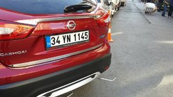 Nissan Qashqai 2014-2021 Kofferraumleiste Edelstahl Foto 6