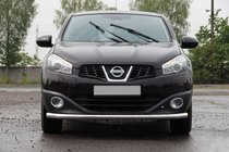 Nissan Qashqai 2010-2014 Frontbügel ST008 (Edelstahl) Foto 1