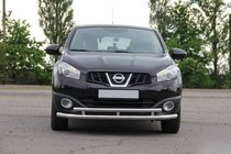 Nissan Qashqai 2010-2014 Front Doppelbügel ST016 (Edelstahl) 70/42 mm Foto 1