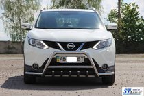 Nissan Qashqai 2014-2021 Frontbügel WT003-Plus (Edelstahl) Foto 2