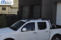 Nissan Navara/NP300 2016- Original Dachreling (mit Querträger) Schwarz Foto 6