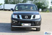 Nissan Pathfinder R51 2005-2014 Frontschutzbügel ST008-1 (Edelstahl) Foto 8