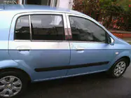 Hyundai Getz 2002- Edelstahl Säulenabdeckungen Foto 1