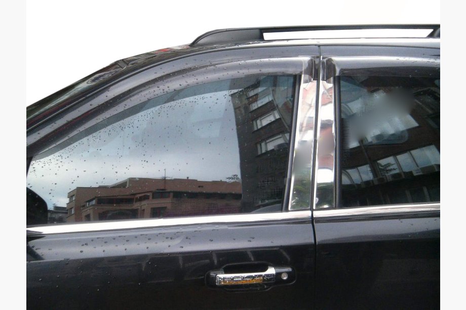 Kia Sorento I BL 2002-2009 Chrom Säulenabdeckung (6 Stk, Edelstahl) Image