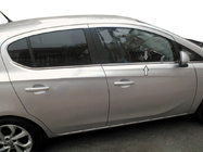 Opel Corsa E 2015-2019 Fensterrahmen Abdeckung (6 Stk, Edelstahl) Foto 1