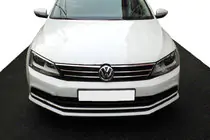 Volkswagen Jetta 2011-2018 Grill Blenden 2014↗ (Edelstahl) Foto 1
