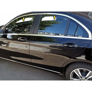 Fensterzierleisten oben Edelstahl Mercedes C-сlass W205 2014-2021 Foto 1