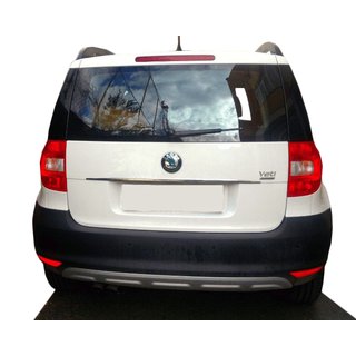 Chromleiste über dem Kennzeichen (Edelstahl) Skoda Yeti 2009-2017