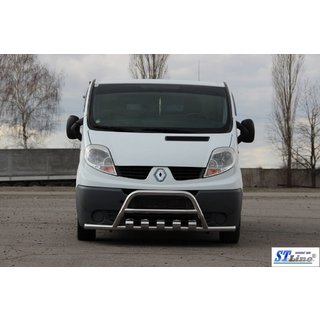 Frontschutzbügel WT003-15 (Edelstahl) Nissan Primastar 2002-2014 Foto 2