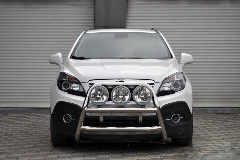 Opel Mokka 2012-2021 Frontbügel WT018 (Edelstahl) Image