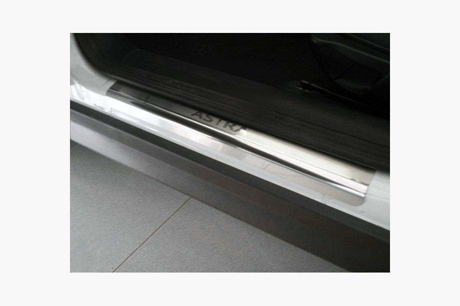 Opel Astra G classic 1998-2012 Einstiegsleisten Abdeckungen Nataniko (4 Stk., Edelstahl) Standard - Lohmann Band, 0,5 mm Image