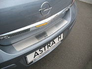 Opel Astra H 2004-2013 Heckstoßstangenschutz Nataniko (Edelstahl) Kombi Foto 1