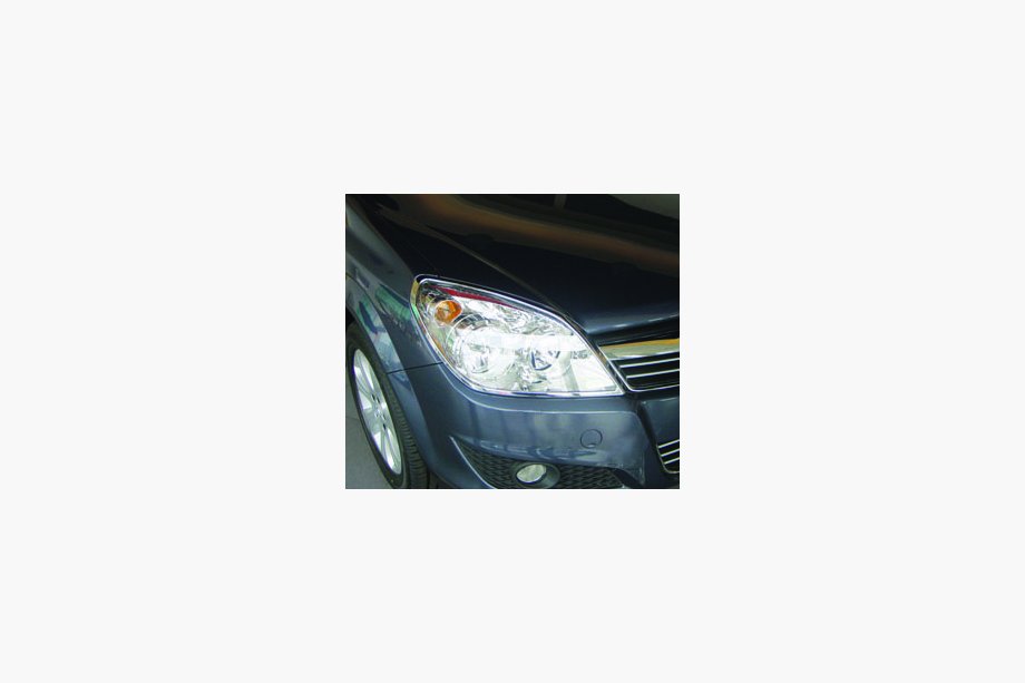 Opel Astra H 2004-2013 Scheinwerferblenden (HB, 2 Stk, Kunststoff) Foto 1