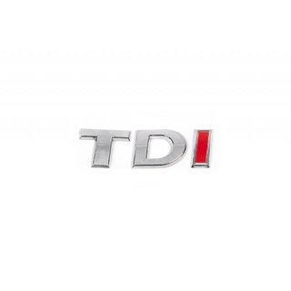 Schriftzug TDI (kursiv) Foto 1