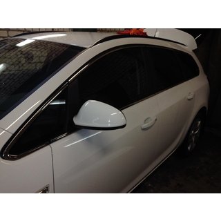 Komplette Fensterrahmen Zierleisten Edelstahl (Sport Tourer, 12-tlg.) Opel Astra J 2009-2015 Foto 3