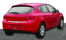 Opel Astra J 2009-2015 Kofferraumleiste Edelstahl Foto 1