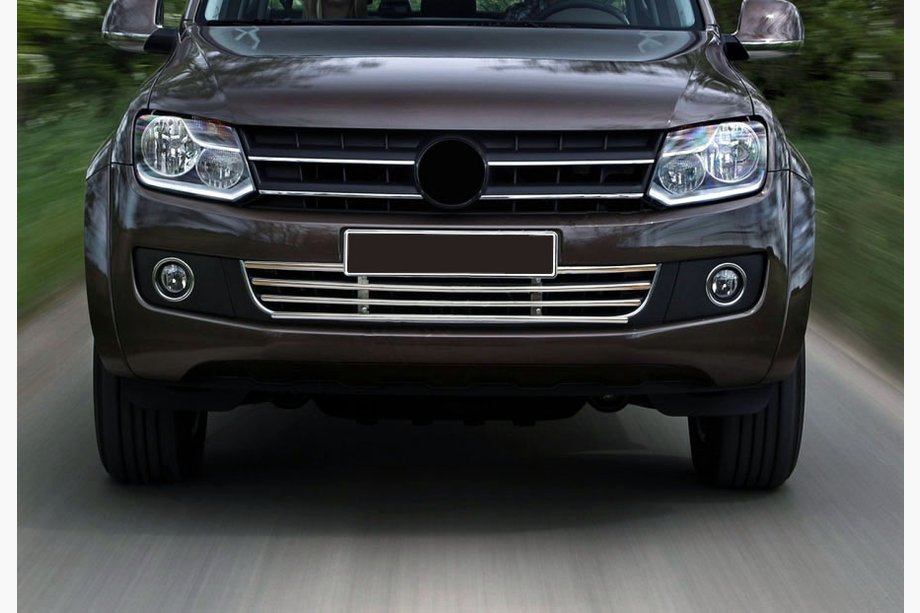 Volkswagen Amarok 2010-2022 Stoßstangengrill Edelstahl Image