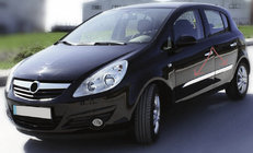 Opel Corsa D 2007-2014 Türleisten Edelstahl (4 Stk.) Foto 1