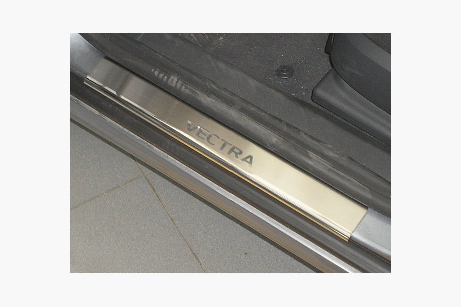Opel Vectra C 2002-2008 Einstiegsleisten Abdeckungen Nataniko (4 Stk., Edelstahl) Image
