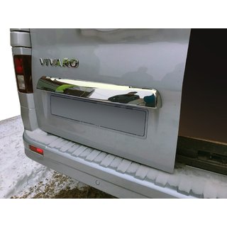 Chromleiste über dem Kennzeichen (Edelstahl) Foto 1
