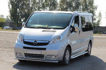 Nissan Primastar 2002-2014 Frontschutzbügel ST014 (Edelstahl) Foto 1