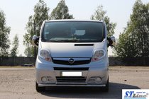Nissan Primastar 2002-2014 Frontschutzbügel ST014 (Edelstahl) Foto 2