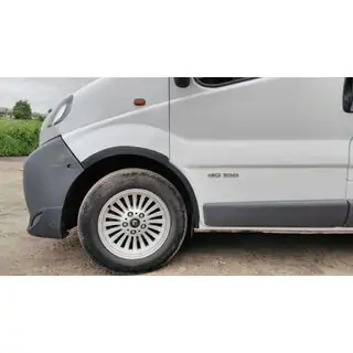 Radlaufverbreiterungen (4 Stk, schwarz) Renault Trafic 2001–2015 Foto 4