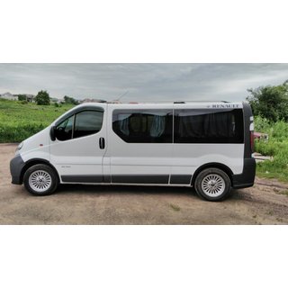 Radlaufverbreiterungen (4 Stk, schwarz) Nissan Primastar 2002-2014 Foto 4
